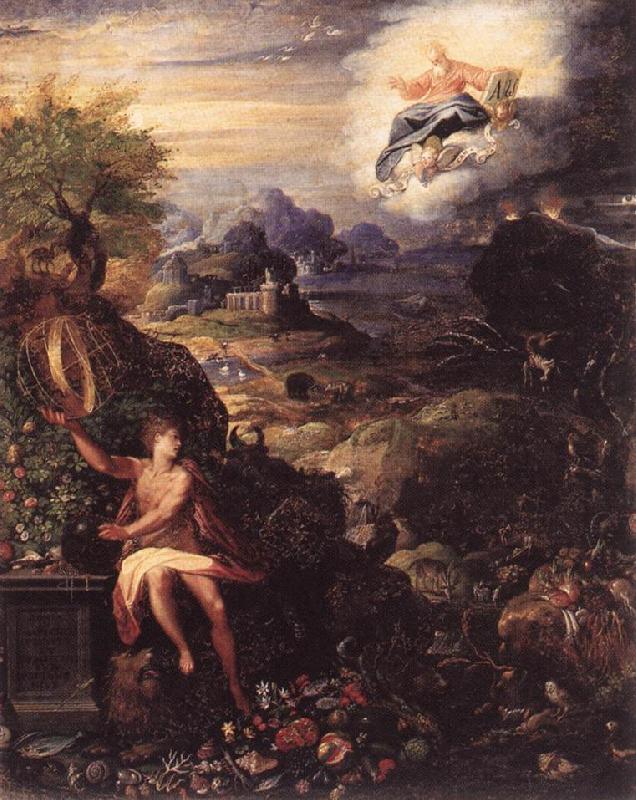ZUCCHI  Jacopo Allegory of the Creation oil painting image